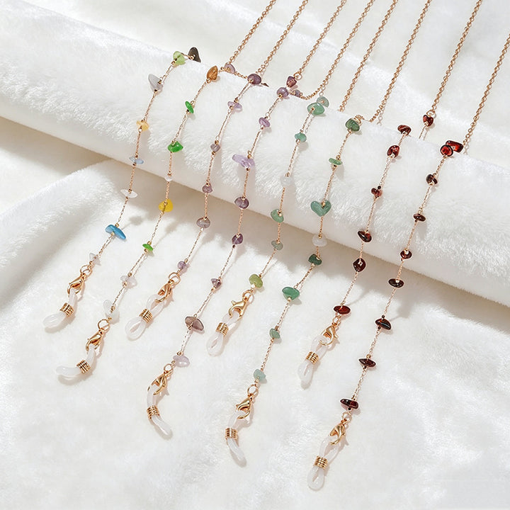 Multi-String Edelstein-Halskette Karnz