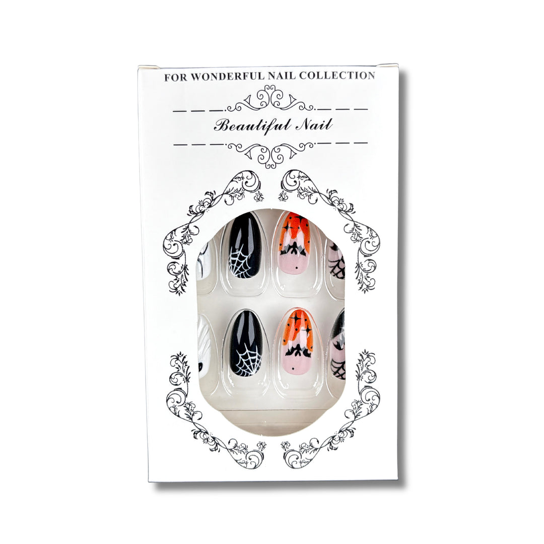Halloween-Themen Press-On-Nagelset