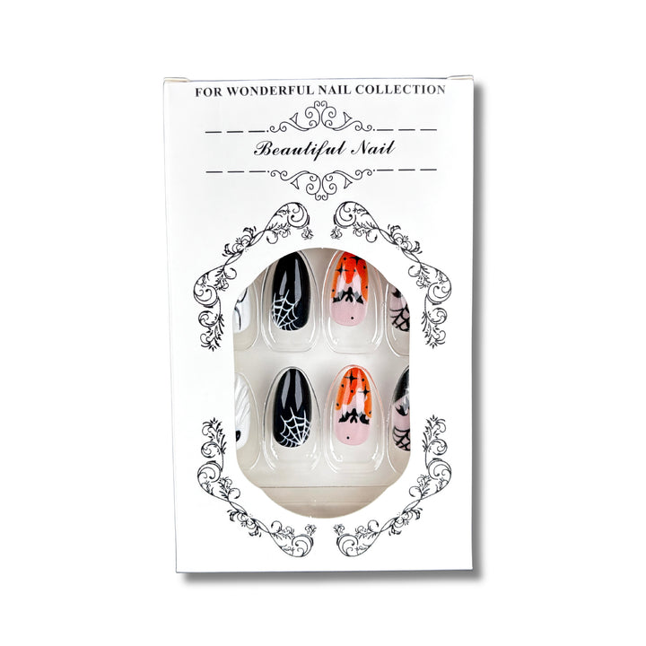 Halloween-Themen Press-On-Nagelset