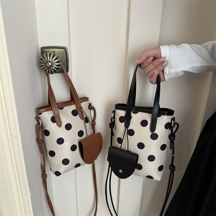 WoChic Polka Dot Tote Bag Karnz