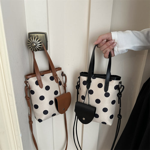 WoChic Polka Dot Tote Bag Karnz