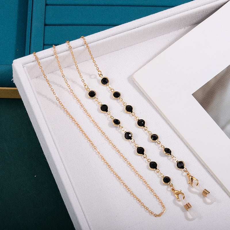 Elegante Brillenhalter Kette Karnz