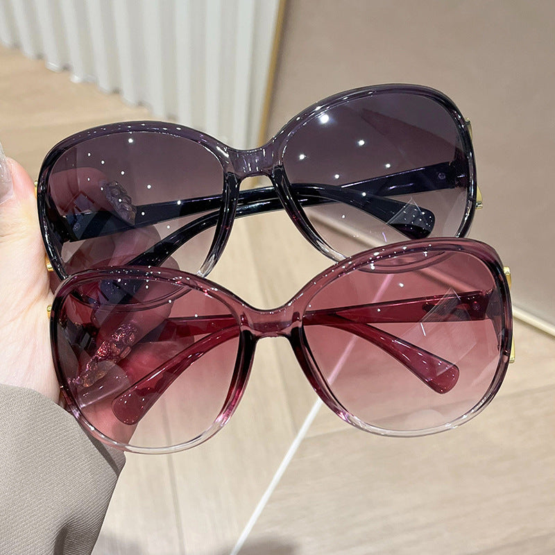 Damen glamouröse oversized Sonnenbrille Karnz