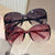 Damen glamouröse oversized Sonnenbrille Karnz
