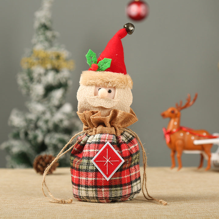 Niedlicher Weihnachtsgeschenkesack im Rentier-Design Karnz