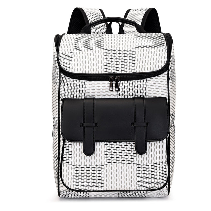Moderner Texturierter Laptop-Rucksack