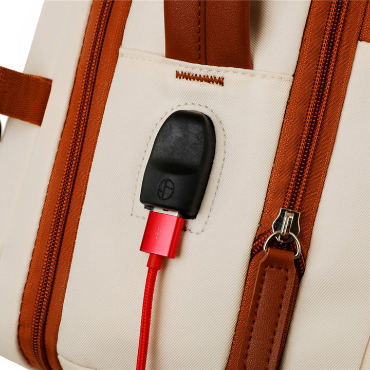Ergonomischer strukturierter Laptop-Rucksack Karnz