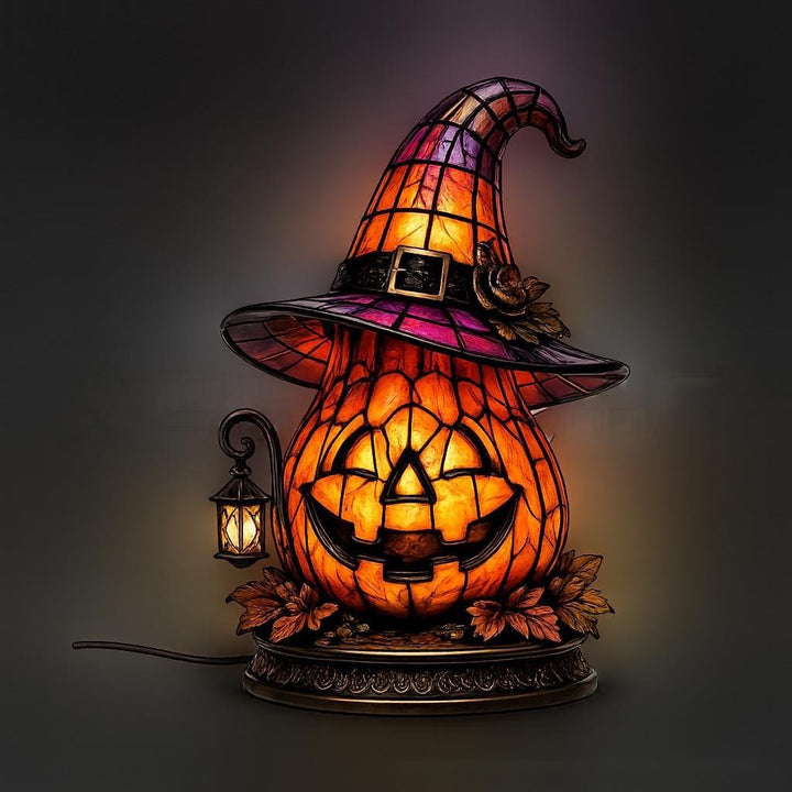 Halloween-Themen Hexenhut Tischlampe Karnz