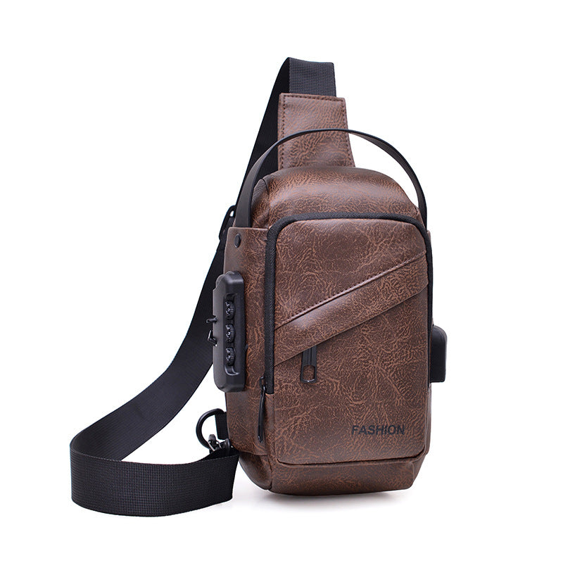 Stylische lässige Schultertasche Karnz