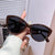 Damen Cat-Eye Sonnenbrille mit modischem und robustem Rahmen Karnz