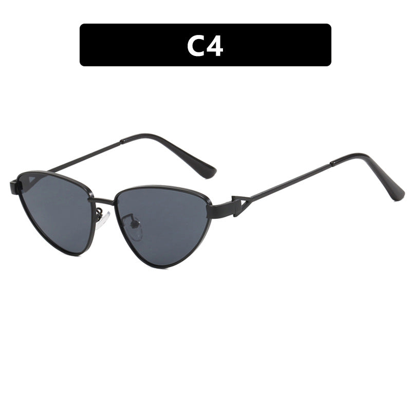 Damen Cat-Eye Sonnenbrille mit elegantem und flexiblem Rahmen Karnz