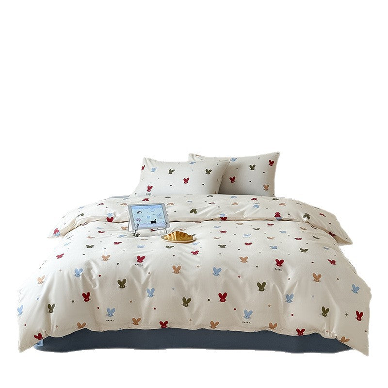 Polka Punkt Druck Bettbezug Set