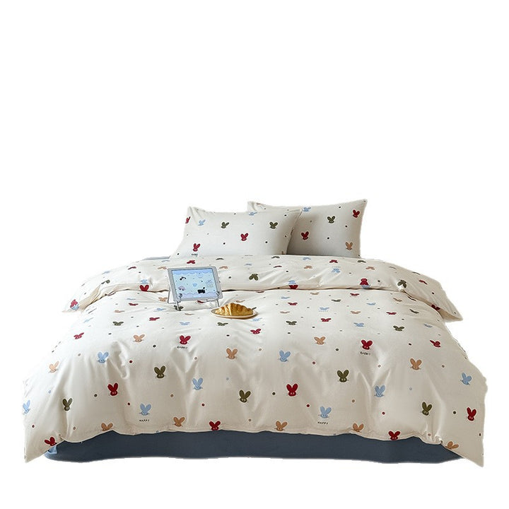 Polka Punkt Druck Bettbezug Set