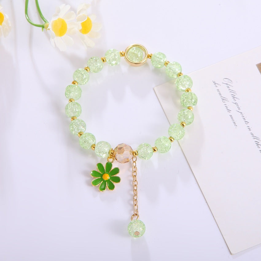 Elegantes Armband mit Blumenanhänger Karnz
