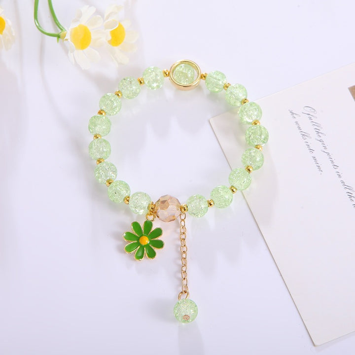 Elegantes Armband mit Blumenanhänger Karnz