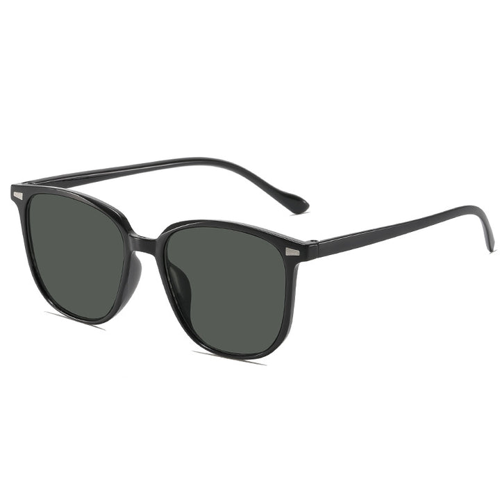 Stilvolle breite Fassung Brille Karnz