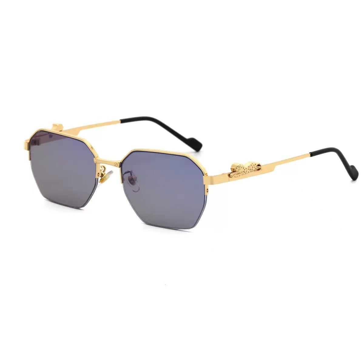 Damen elegante Sonnenbrille im modernen Oktagon-Design Karnz