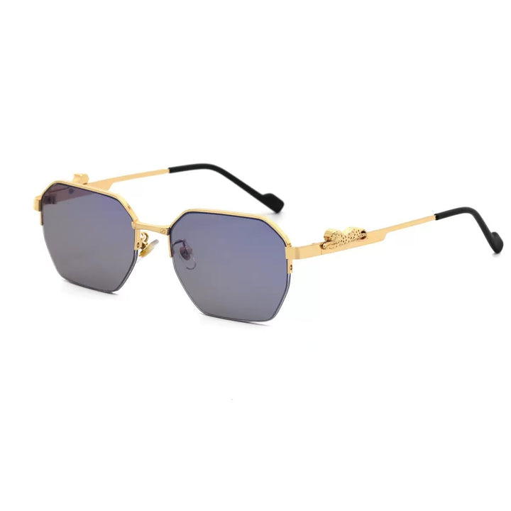 Damen elegante Sonnenbrille im modernen Oktagon-Design Karnz
