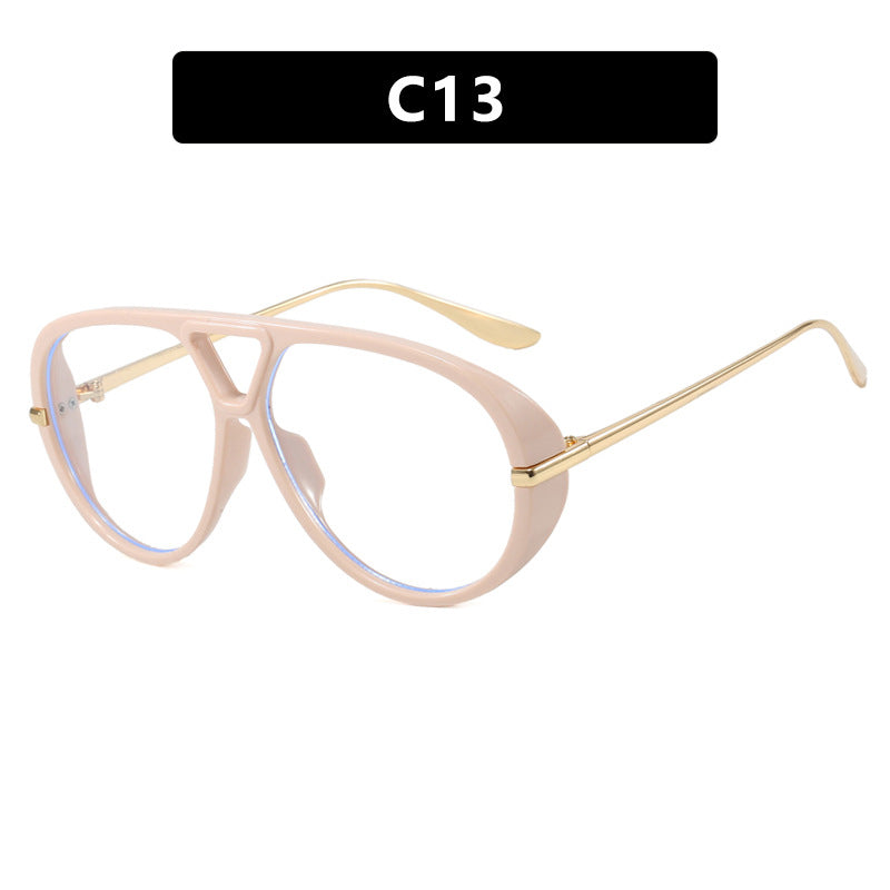 Damen Oversized Sonnenbrille mit elegantem Kunststoffrahmen und verspiegelten Gläsern Karnz