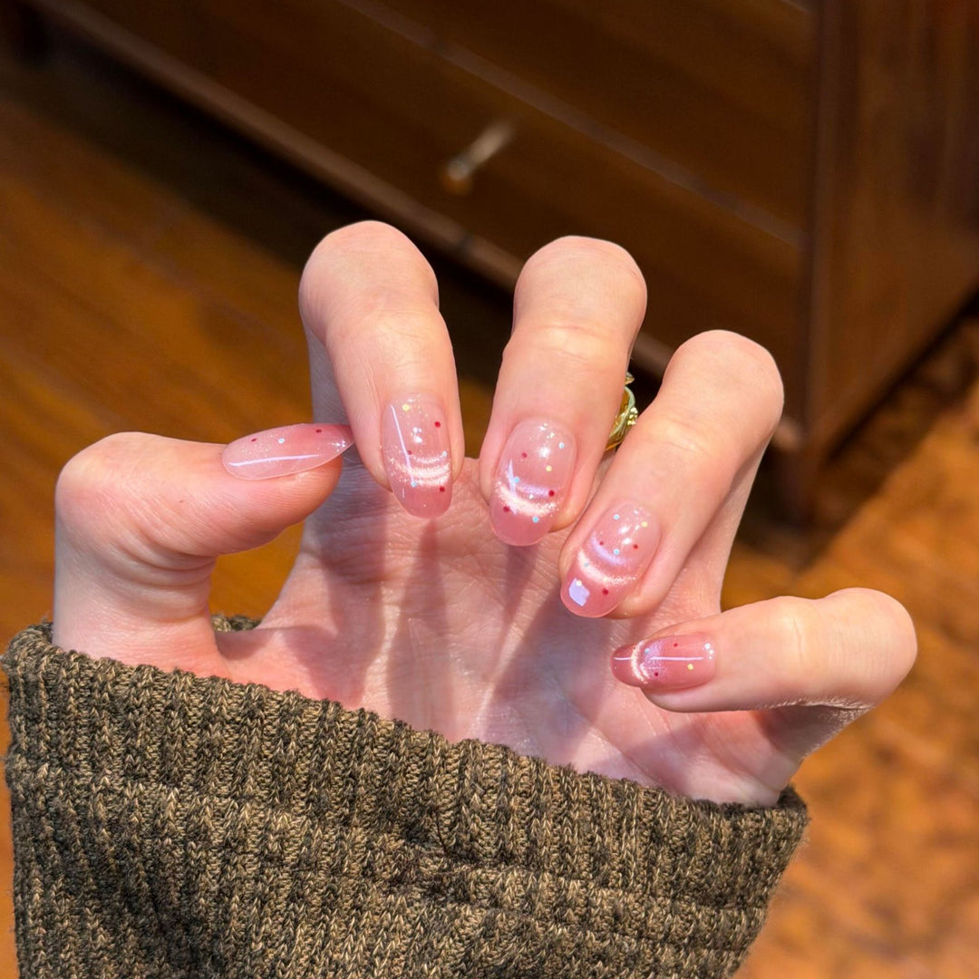 Kunstnägel mit Glamourösem Glitzereffekt Karnz