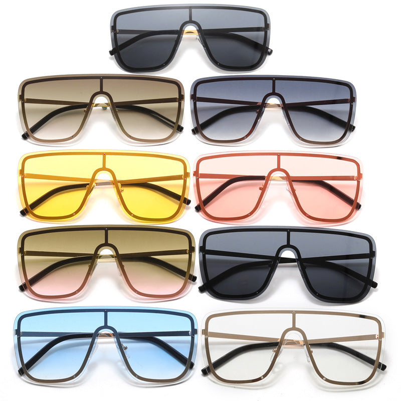Damen Extravagante Oversized-Sonnenbrille Karnz