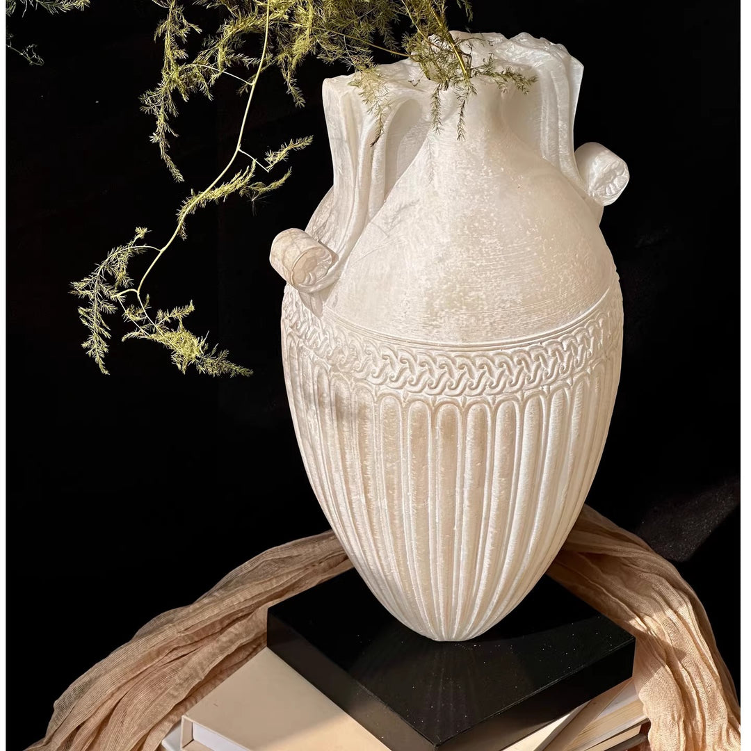 Elegante dekorative Skulptur Vase