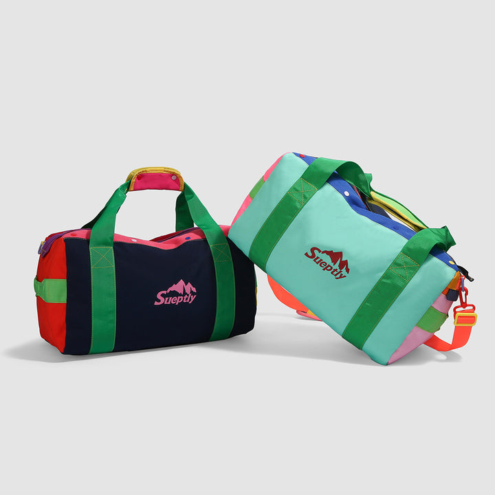 Bunter Reise-Duffel