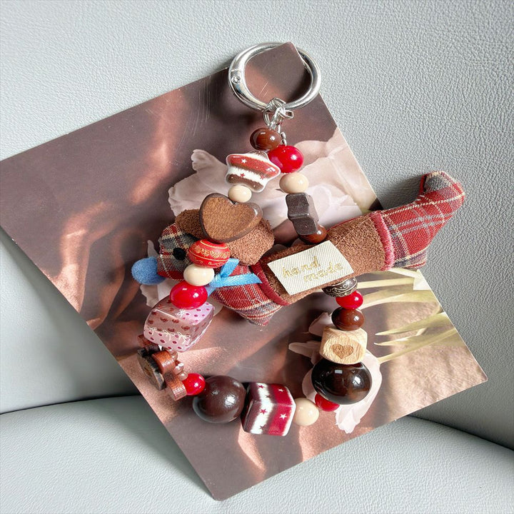 Handgefertigter Charm Schlüsselanhänger Karnz