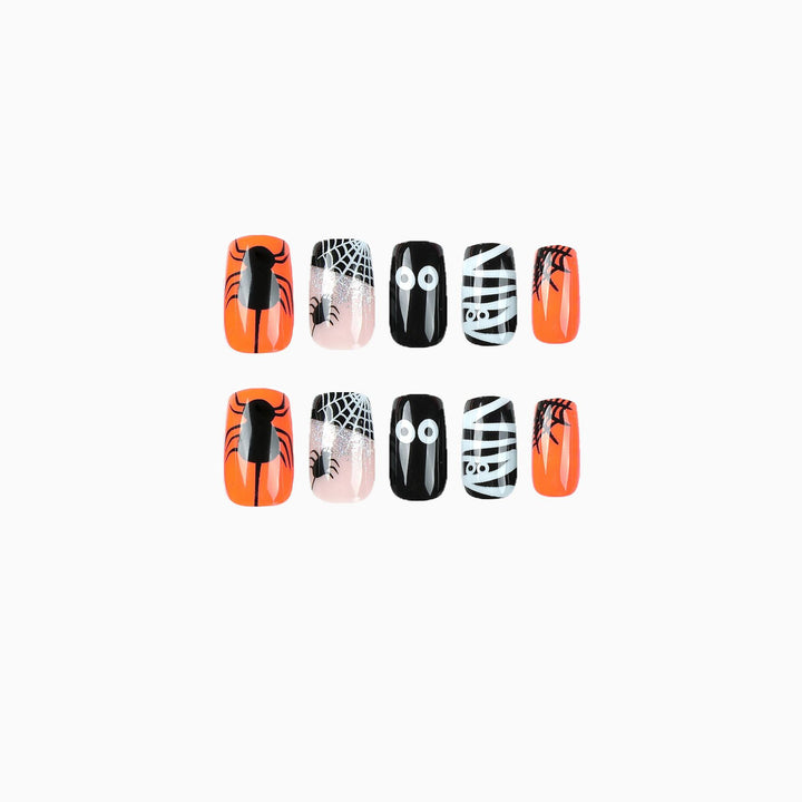 Kreative Halloween Nagelkunst Karnz