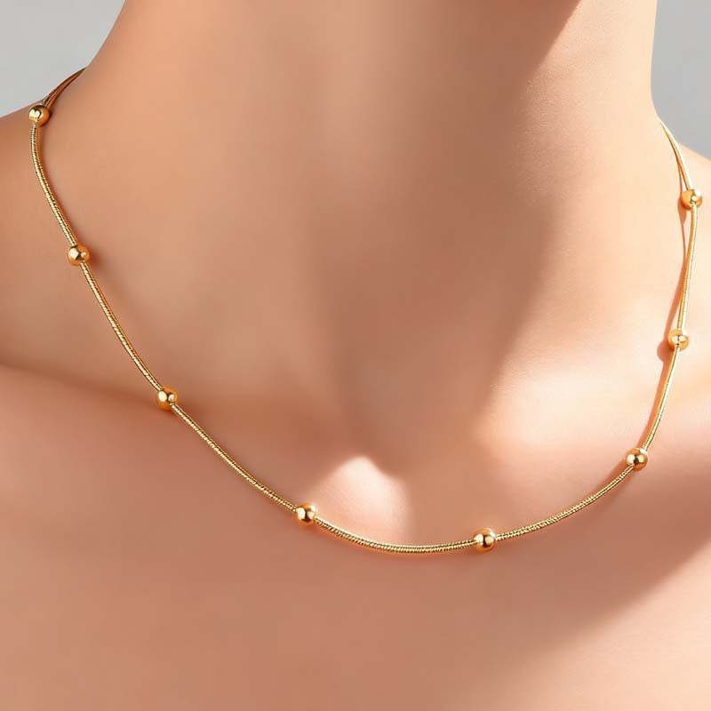 Minimalistisches Silber Charm-Armband Karnz