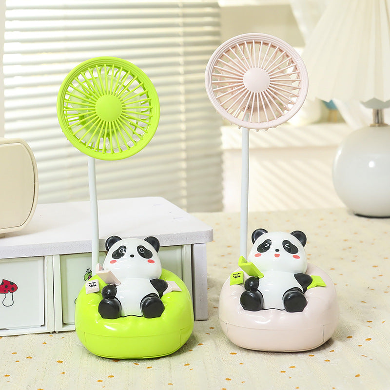 Unisex Mini Tischventilator mit süßem Panda-Design Karnz