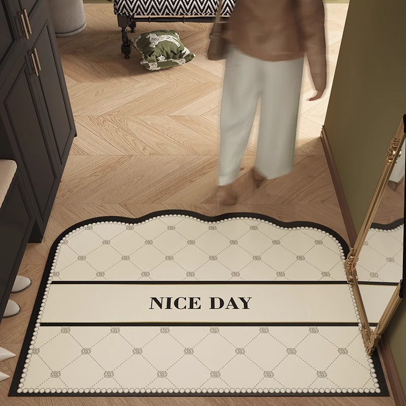 Elegante Botanische Design Komfortmatte