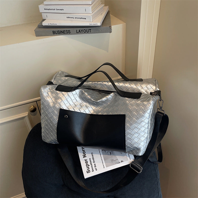 Stilvolle Gewebte Reisetasche Karnz
