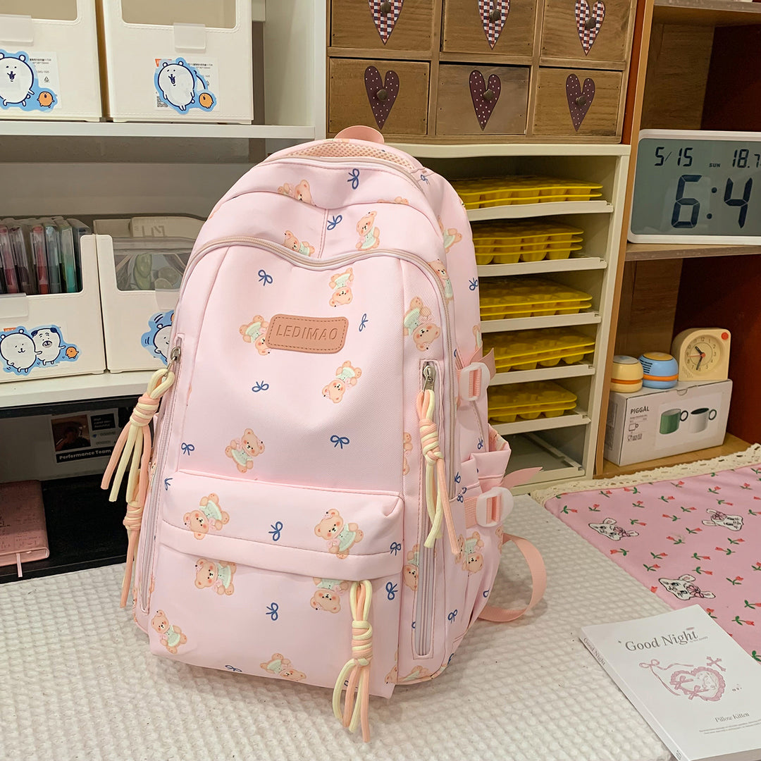 Süßer Rucksack mit Charakterdruck Karnz