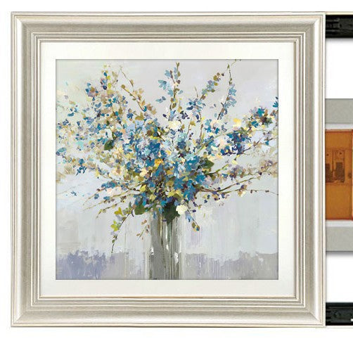 Blumenreiche Gerahmte Kunstwerke