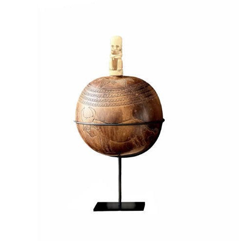 Dekorative Künstlerische Globus Skulptur