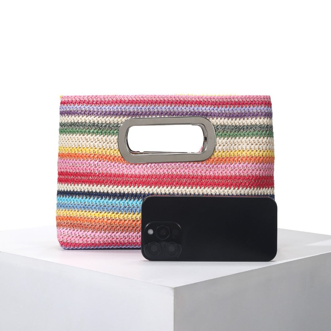 Stilvolle Gewebte Handtasche