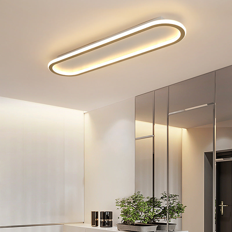 Modern Oval LED Deckenleuchte