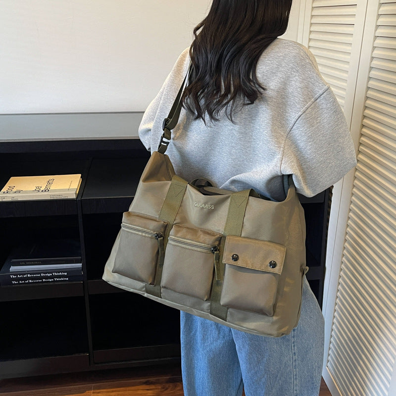 Geräumige Mehrkompartiment-Gym-Duffel-Tasche Karnz