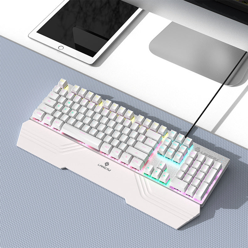 Ergonomische RGB Mechanische Gaming-Tastatur Karnz