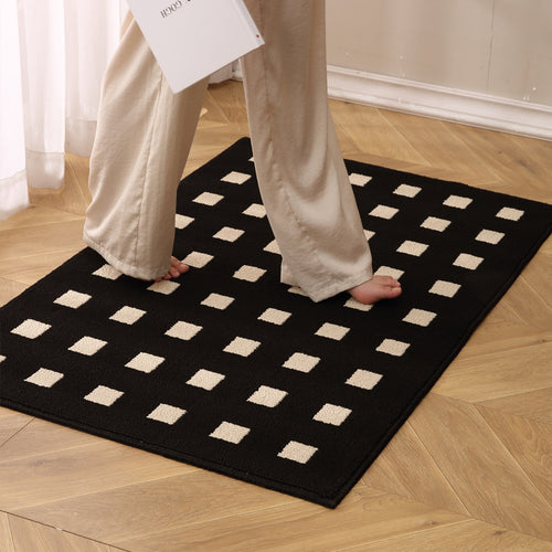 Hochwertiger geometrischer Musterbereichsteppich