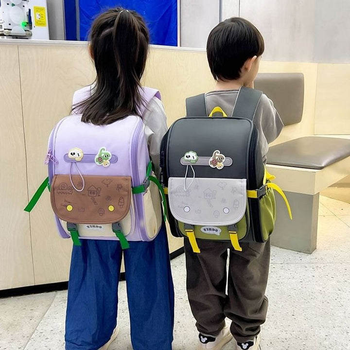Süßer Cartoon-Charakter Schulrucksack Karnz