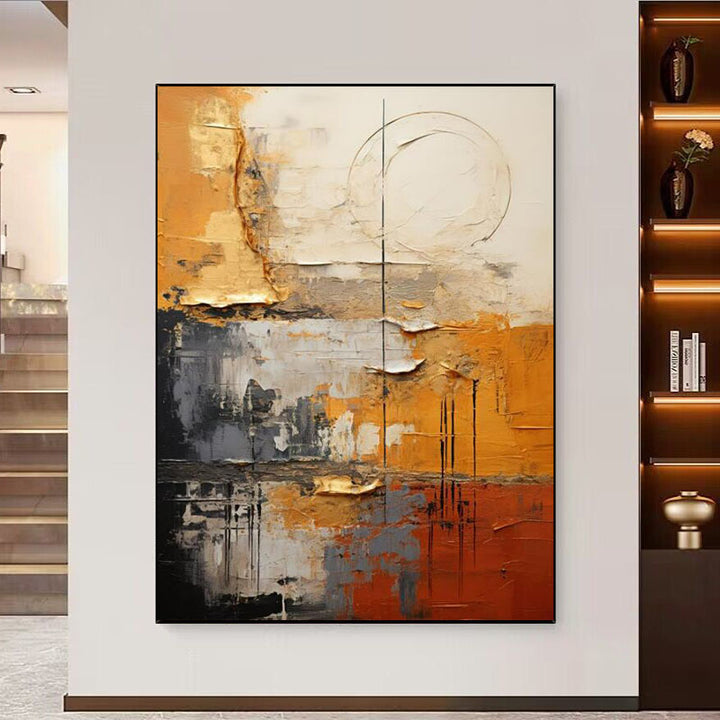 Abstrakte expressionistische Leinwandkunst