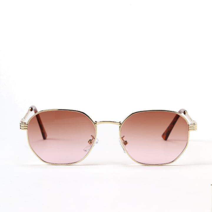 Damen modische Sonnenbrille mit hochwertigem Metallrahmen und eleganten Gläsern Karnz