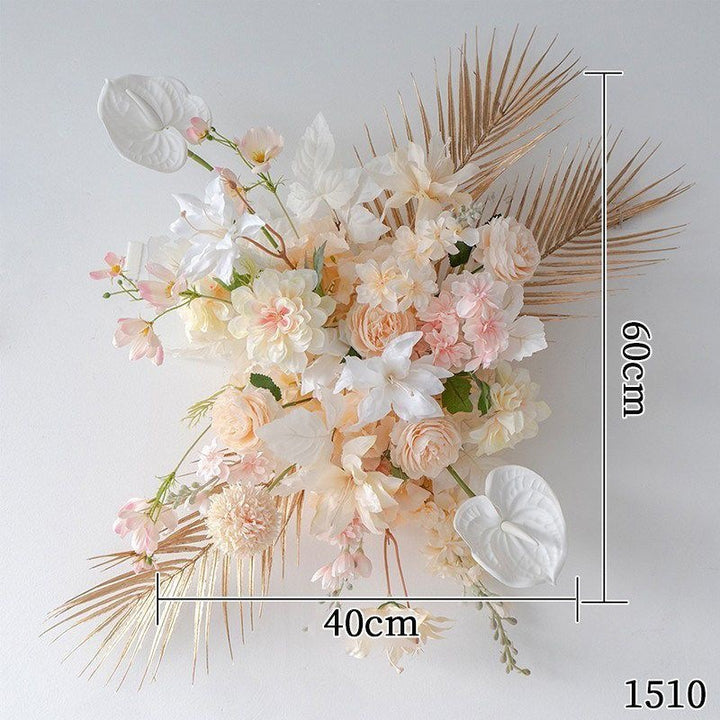 Lebensechte Blumenarrangement-Darstellung