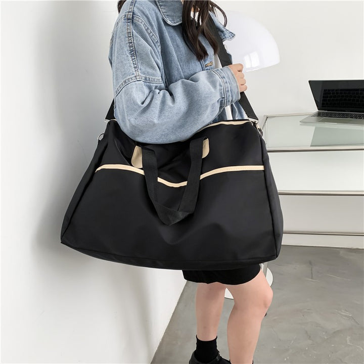 Stilvolle gesteppt Sport-Duffel-Tasche Karnz