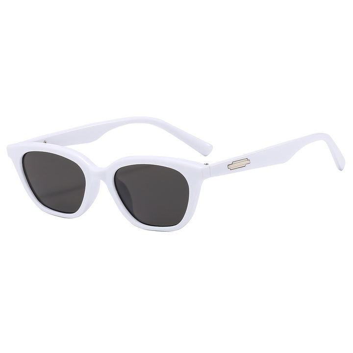 Vintage-inspirierte übergroße eckige Sonnenbrille Karnz