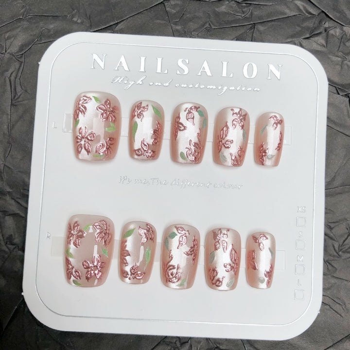 Blumenkunst Press-On Nagelset