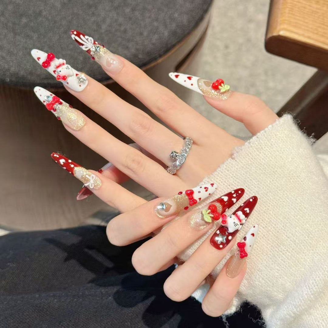 Dekorative Nagelkunst