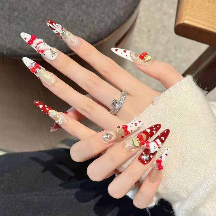 Dekorative Nagelkunst